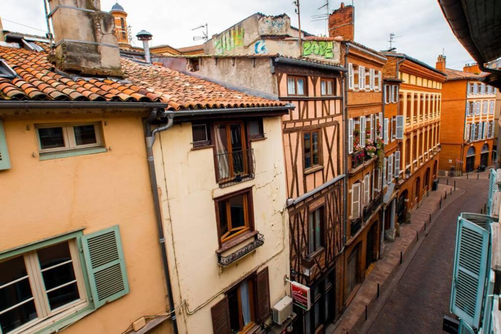 Loft Sous Les Toits Lumineux - Capitole-Daurade-Esquirol - Wifi Leilighet Toulouse Eksteriør bilde